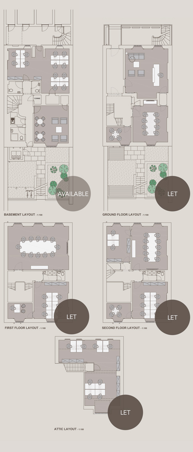 112 George Street Floorplans